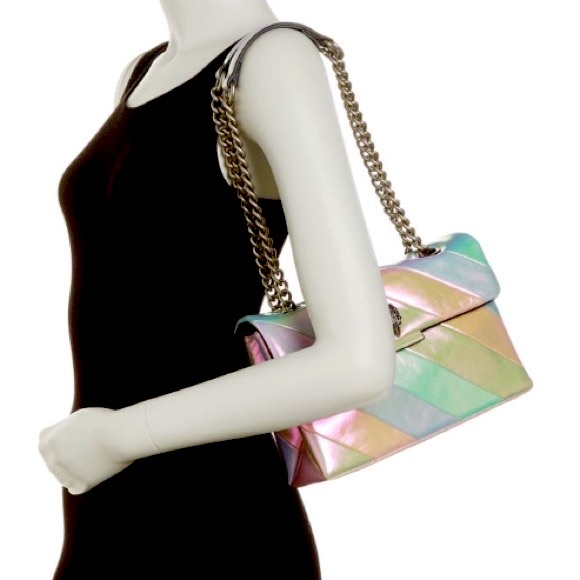 Kurt Geiger Bags Kurt Geiger Pastel Iridescent Rainbow Kensington